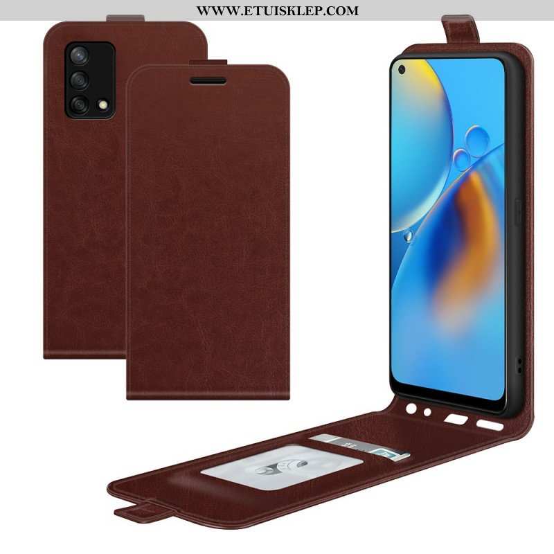 Obudowa Etui Na Telefon do Oppo A74 4G Etui Folio Składane Retro